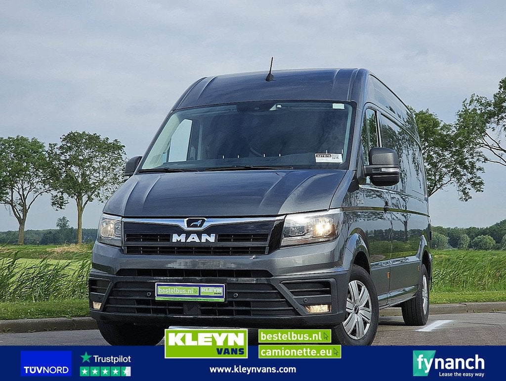 M.A.N. TGE 3.140 l3h3 140pk navi!, Auto's, Bestelauto's, Gebruikt, Euro 6, MAN, Zwart