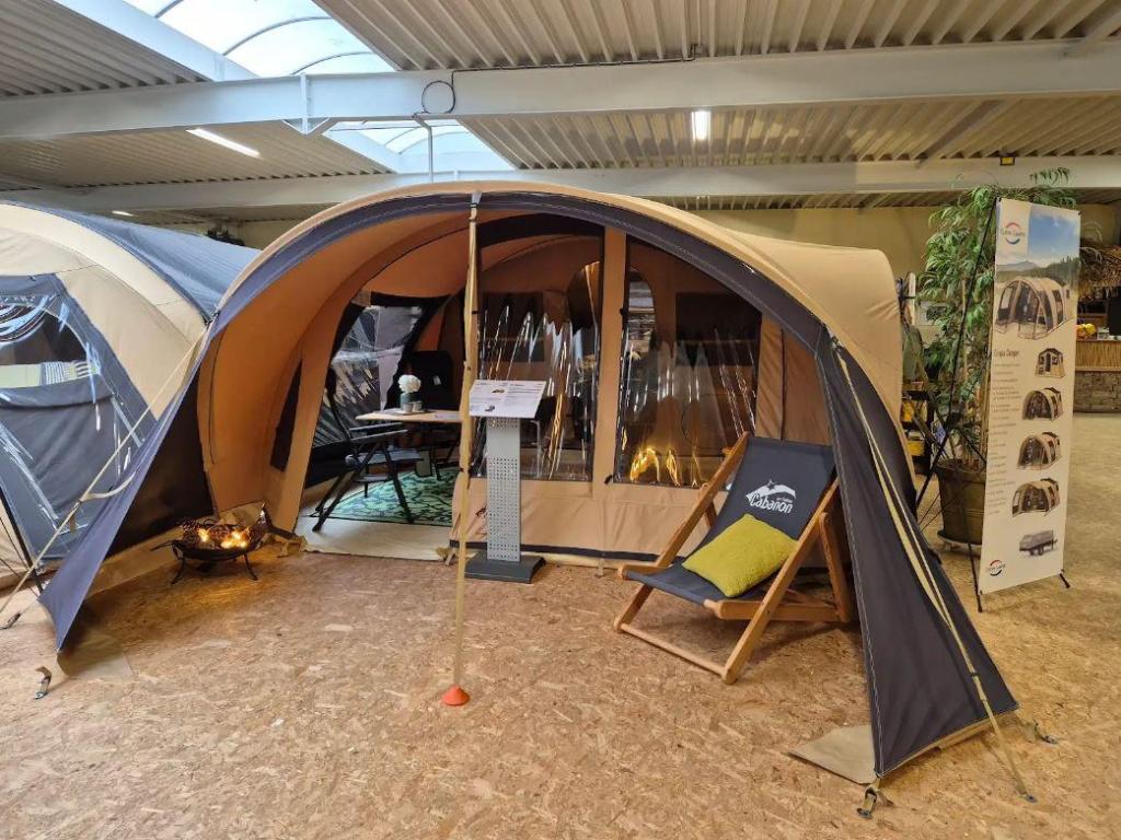 Cabanon Mercury De Luxe Uitbreidbaar met pakket, Caravans en Kamperen, Vouwwagens, Tot en met 4, Cabanon