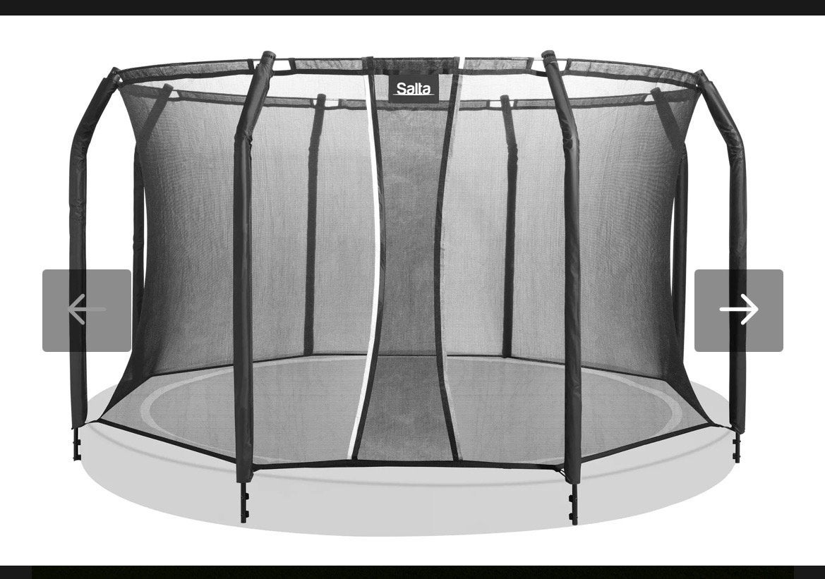 Salta Trampoline 305cm met Veiligheidsnet, Ophalen, Zo goed als nieuw