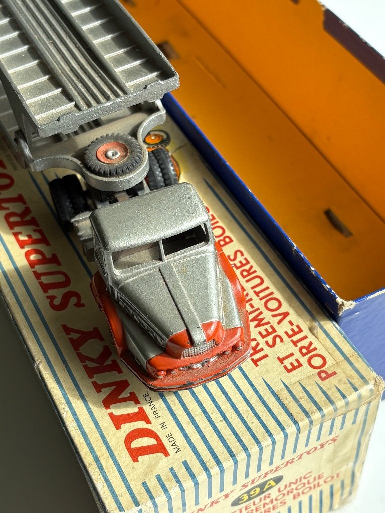 Dinky toys 39a  Unic, Ophalen of Verzenden, Gebruikt, Bus of Vrachtwagen, Dinky Toys