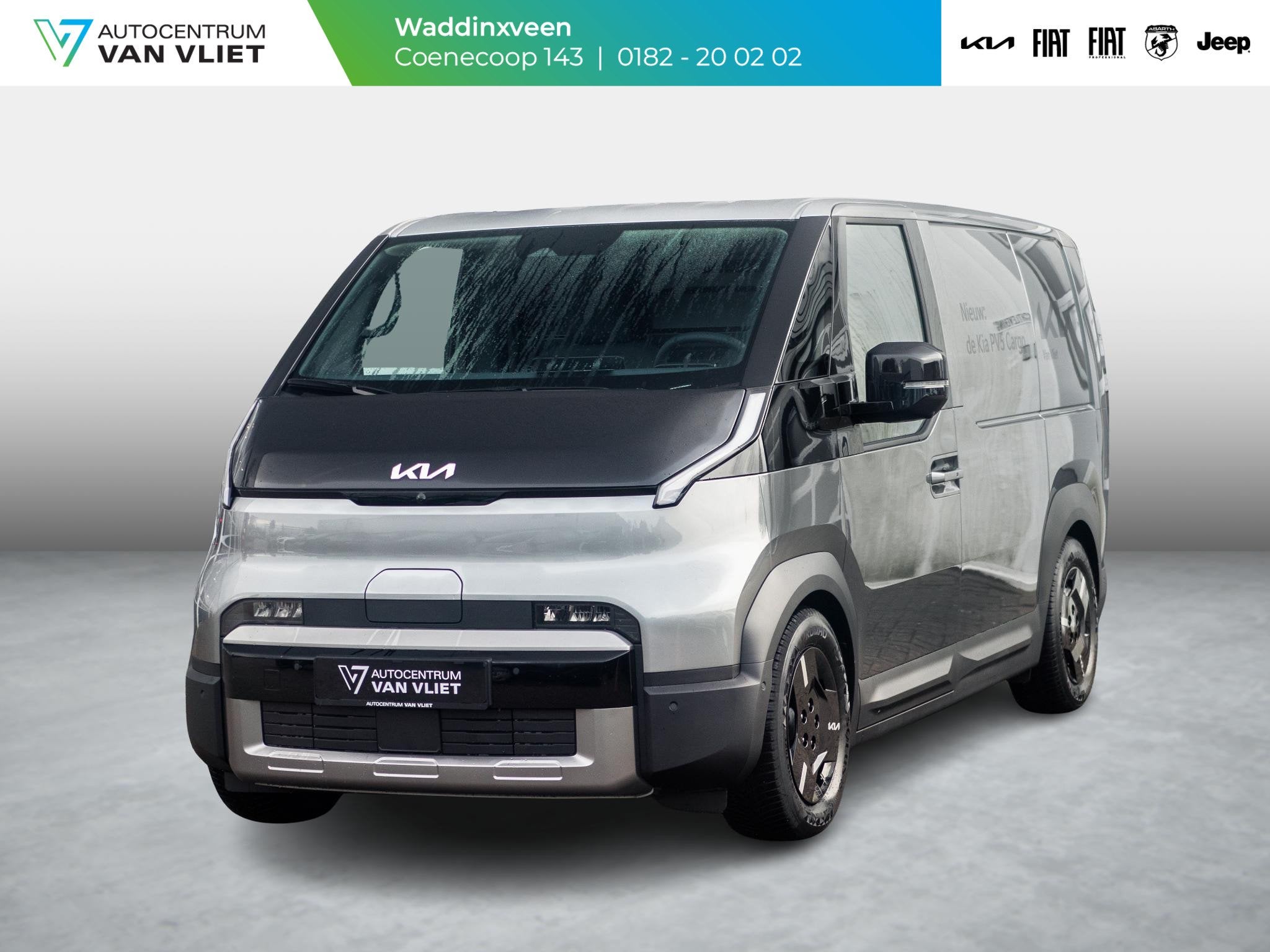 Kia PV5 L2H1 Elite 71.2 kWh | Nu beschikbaar voor een proefr, Auto's, 12 maanden, Stof, Kia, 750 kg