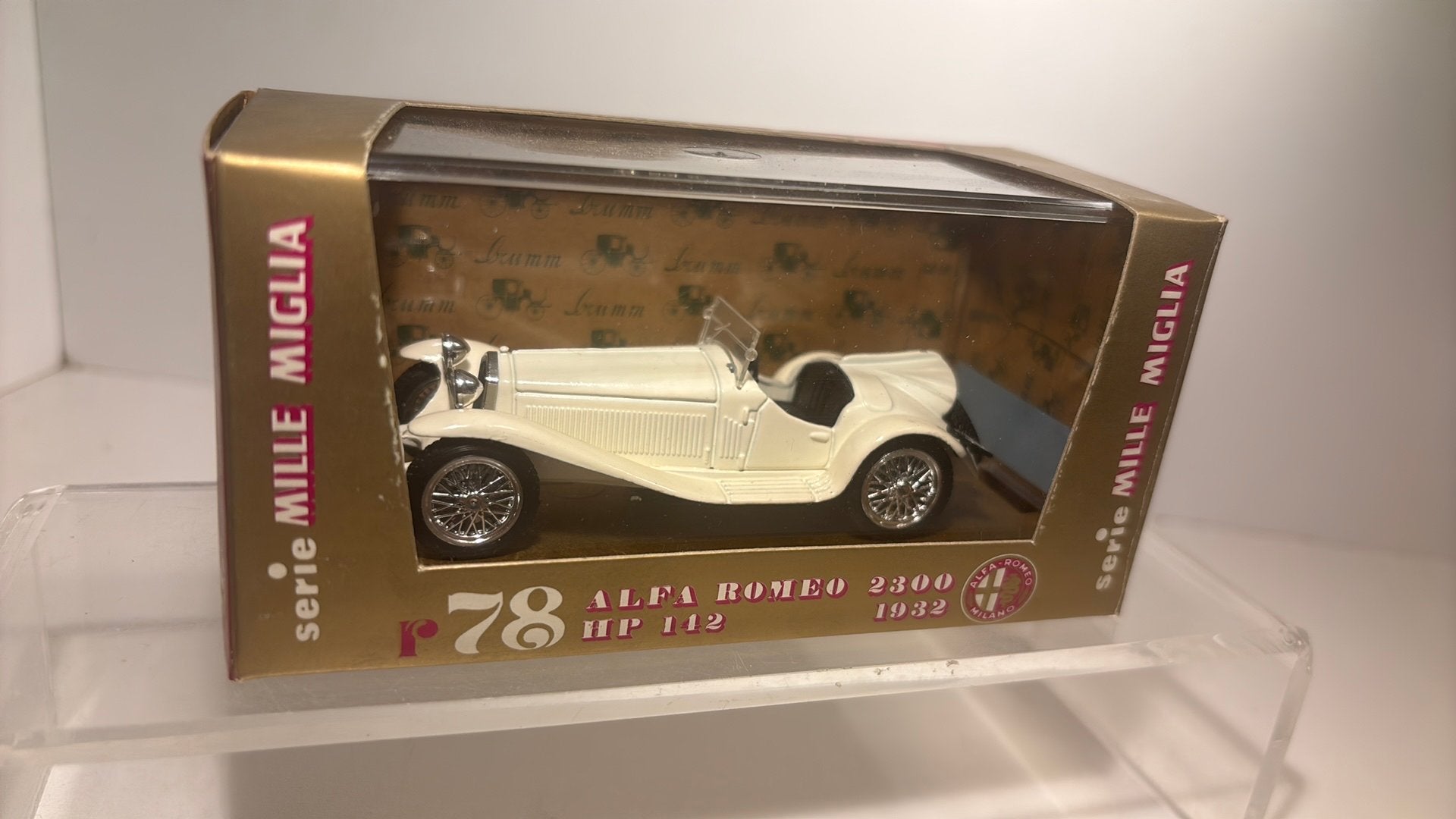 Alfa romeo 2300 spider 1932 brumm 1.43, Overige merken, Auto, Ophalen of Verzenden, A