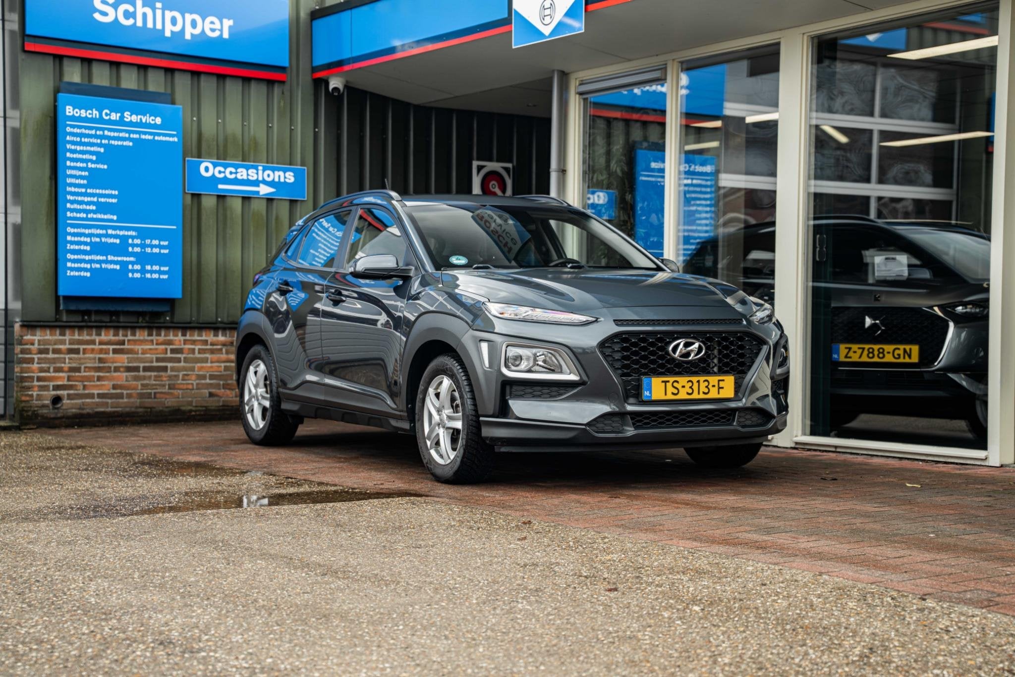 Hyundai Kona 1.0T Comfort, Auto's, Voorwielaandrijving, 12 maanden, Stof, Gebruikt