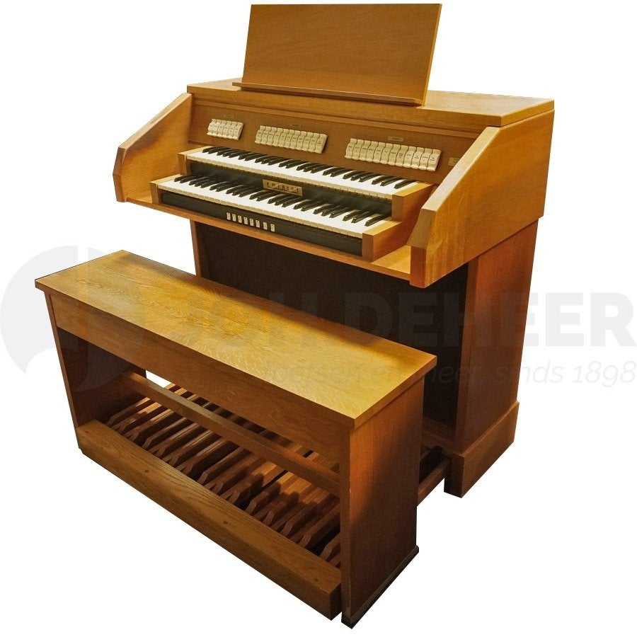 Eminent DCS300 Occasion orgel Blank Eiken, 2 klavieren, Gebruikt, Verzenden, 3364AE