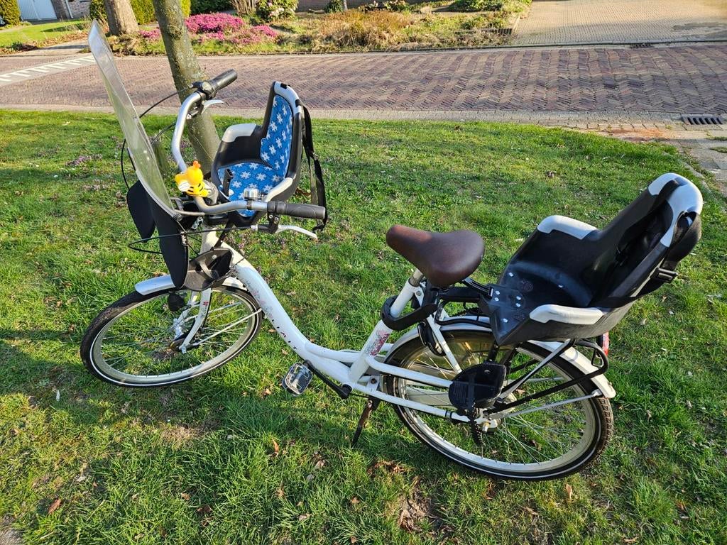 Moederfiets 26inch calina limit, 2 zitjes, Gebruikt, Versnellingen, Ophalen