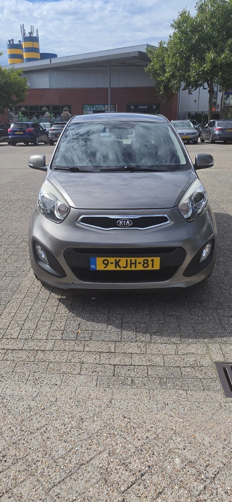 Kia Picanto 1.0 Cvvt 5-DRS 2013 Grijs, Auto's, Voorwielaandrijving, 400 kg, Origineel Nederlands, 24 km/l