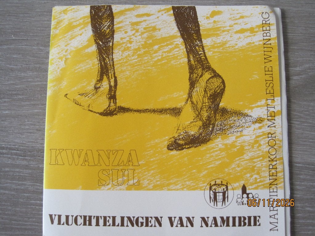 Kwanza Sul -  Martienerkoor met Leslie Wijnberg, Wereldmuziek, 7 inch, Zo goed als nieuw, EP