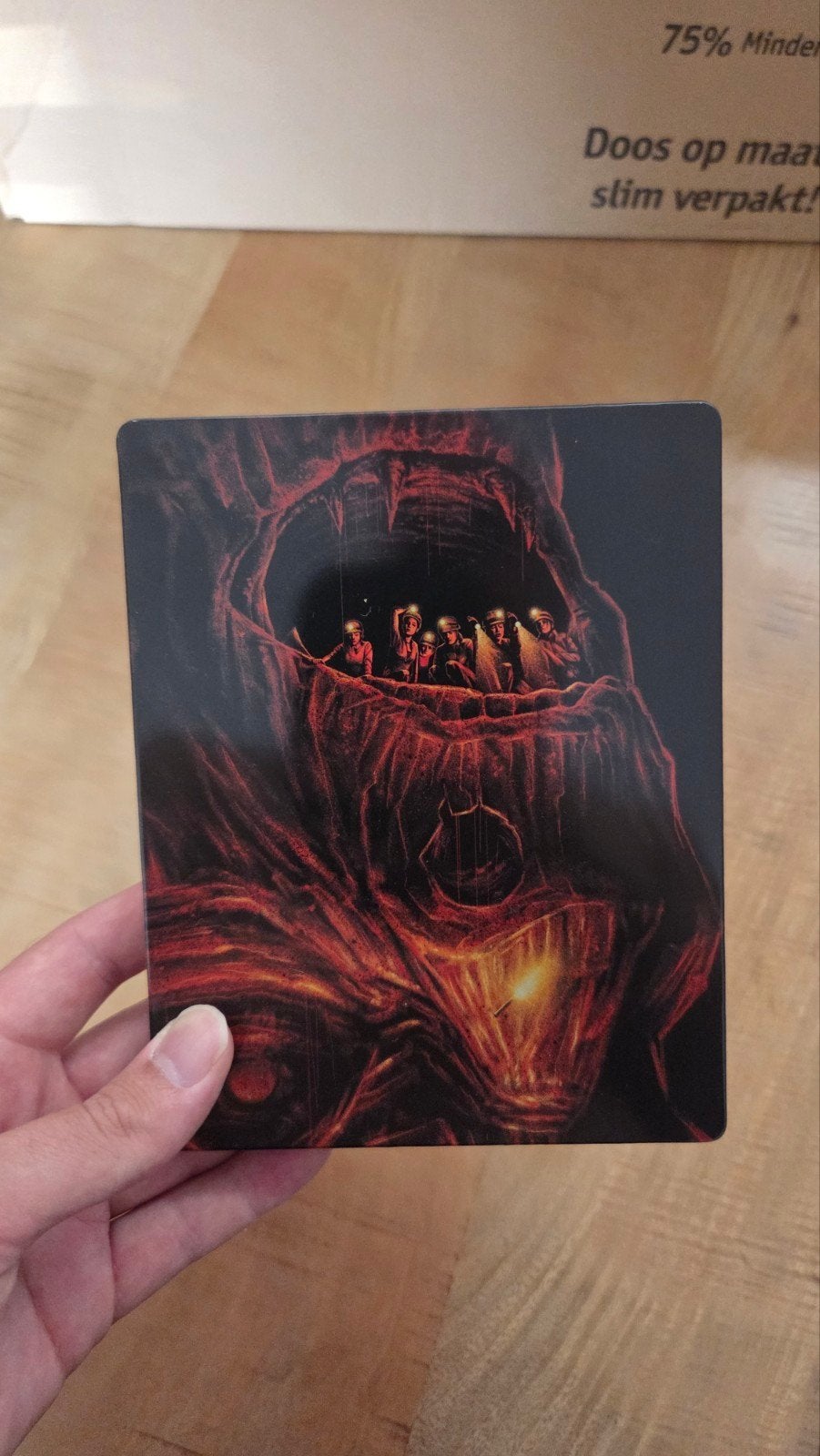 The Descent Blue ray steelbook, Ophalen of Verzenden, Zo goed als nieuw