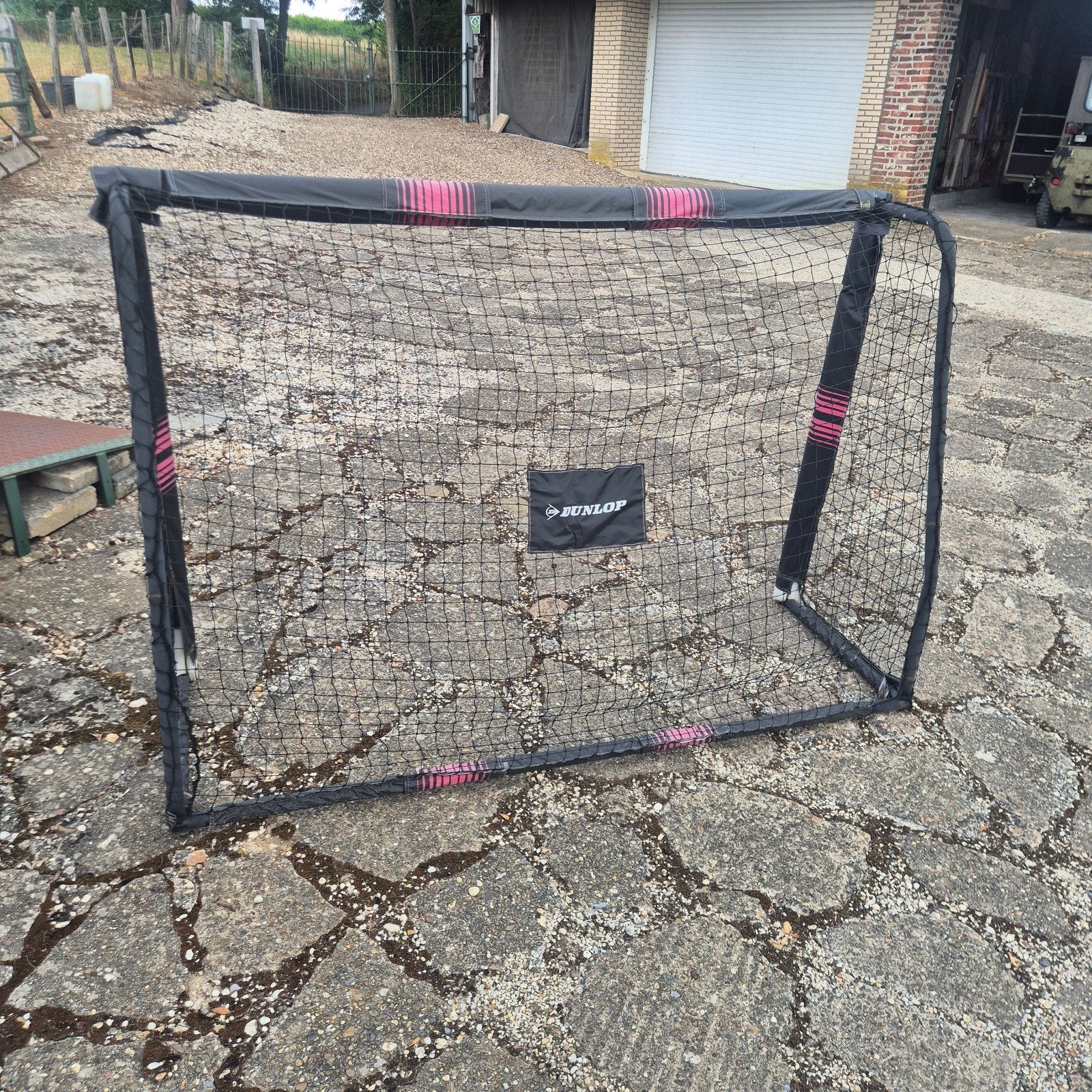 Dunlop Voetbaldoel - Draagbaar en Compact, Ophalen