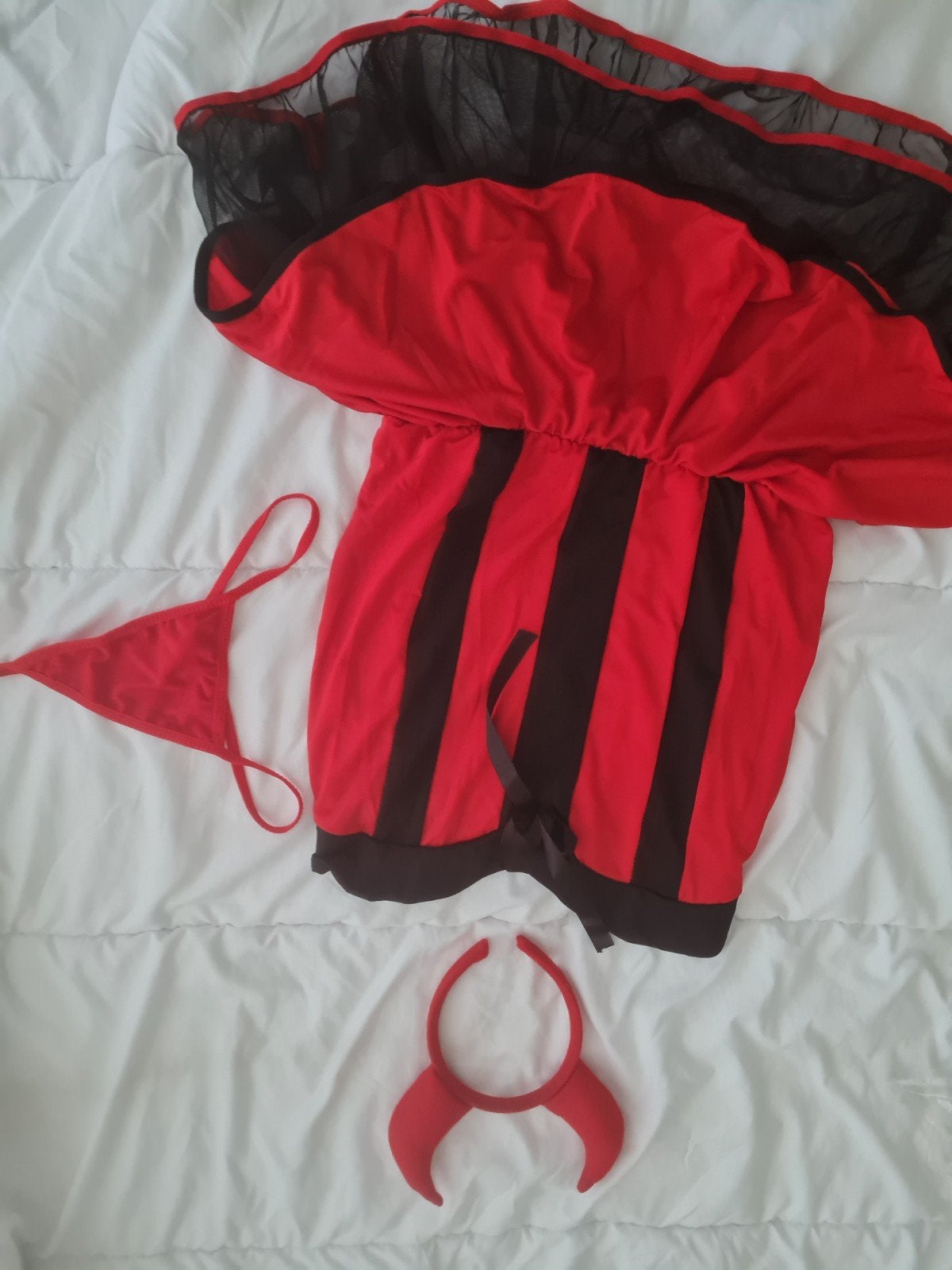 Devil verkleed setje, Verzenden, Nieuw