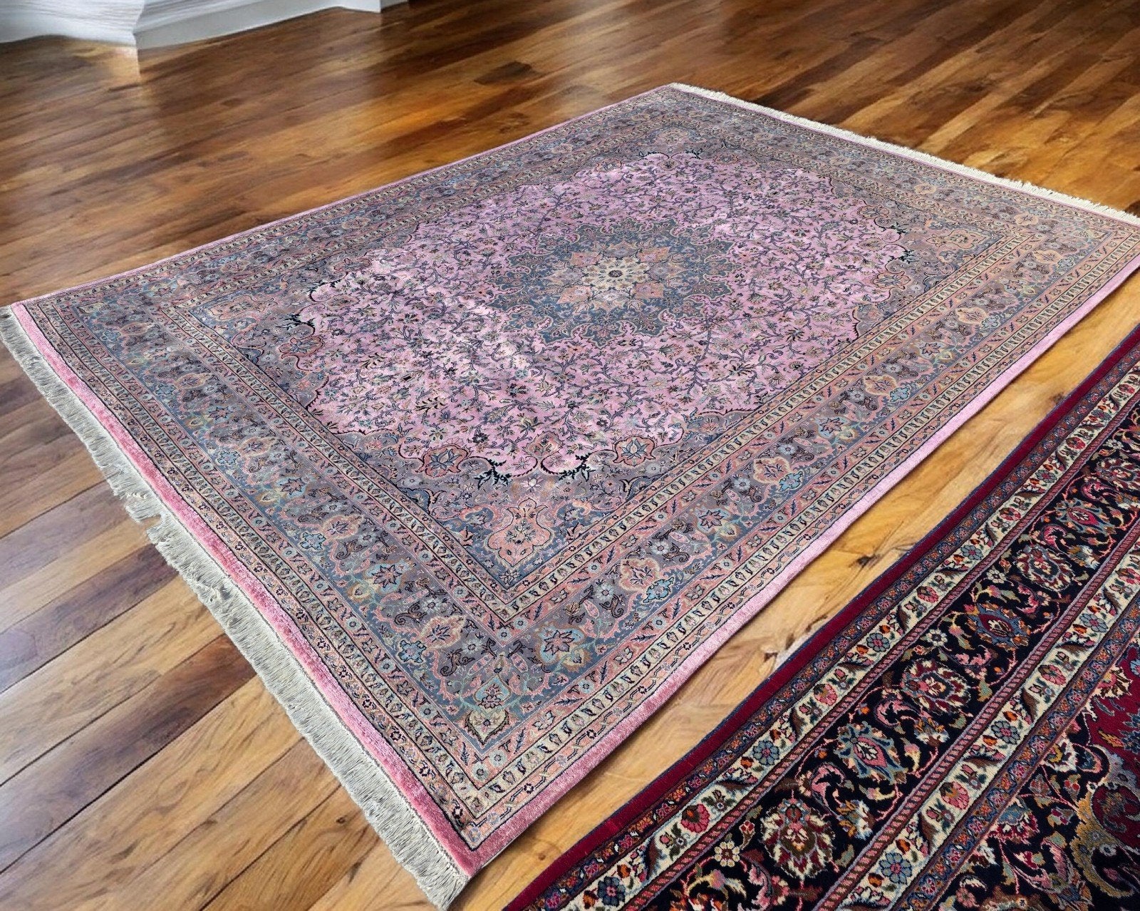 Handgeknoopt oosters tapijt lahore 365x277, Huis en Inrichting, Stoffering | Tapijten en Kleden, Info@SlatsAntiek.nl, Perzisch