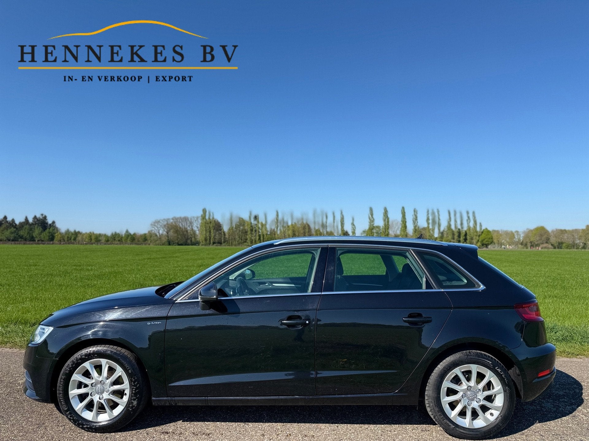 Audi A3 Sportback 1.4 TFSI Attraction Pro Line Plus g-tron, Auto's, Gebruikt, Euro 6, 4 cilinders, Zwart