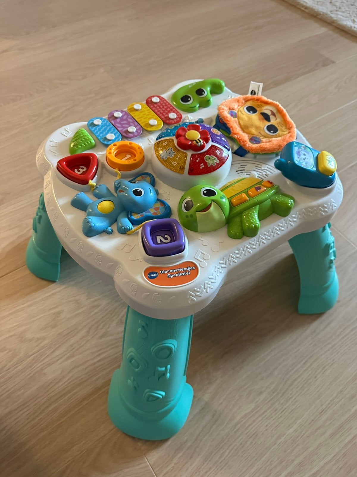 VTech Dierenvriendjes Speeltafel, Ophalen of Verzenden, Zo goed als nieuw, 6 maanden tot 2 jaar