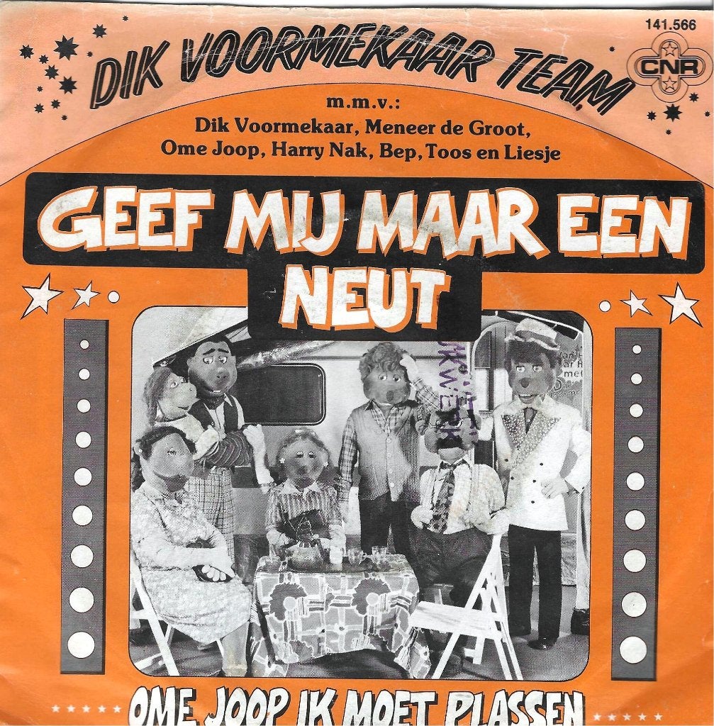 vinyl single  Dik Voormekaar Team, Ophalen of Verzenden, Gebruikt, Pop