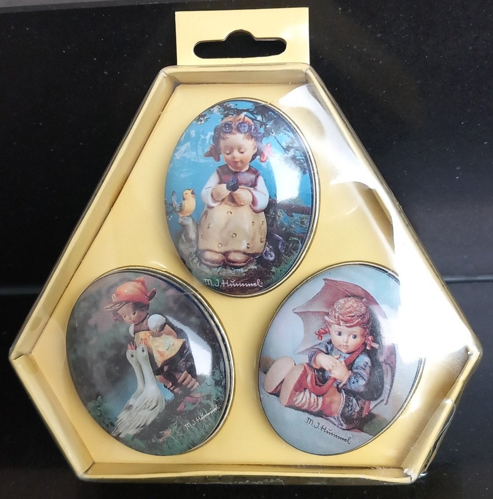 Hummel 3 pillen of sieraden doosjes, Ophalen of Verzenden