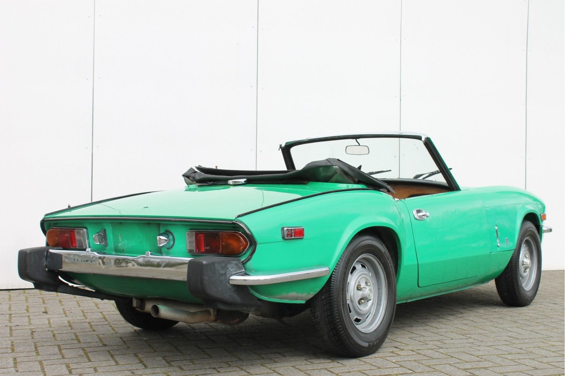 Triumph Spitfire 1500 Overdrive (bj 1976), Auto's, Triumph, Gebruikt, 4 cilinders, Cabriolet, Bedrijf