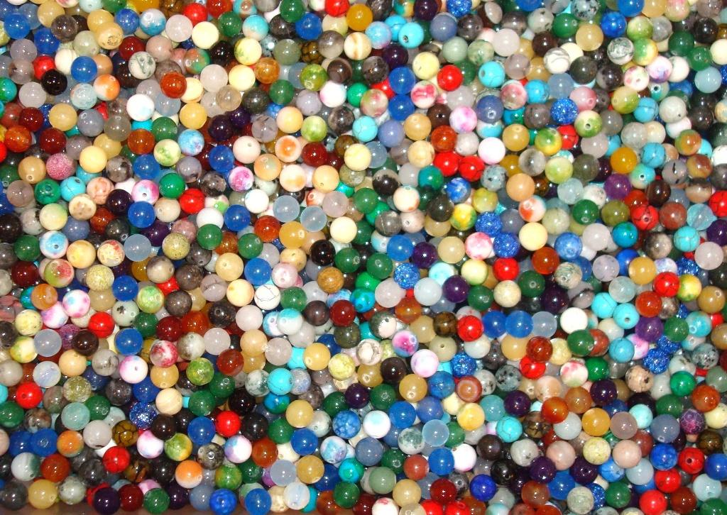 SALE Voordeelpakket 1000 kralen natuur- en halfedelsteen 8mm, Info.adorabeads@gmail.com, Want 18 Hoogvliet, Verzenden, Nieuw