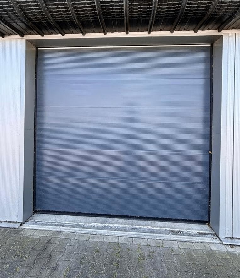3 x Roldeur (overheaddeur) te koop (in goede staat), Gebruikt, Garagedeur, Ophalen of Verzenden, 120 cm of meer