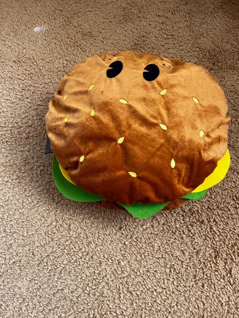 Knuffel hamburget, Ophalen of Verzenden, Nieuw, Overige typen