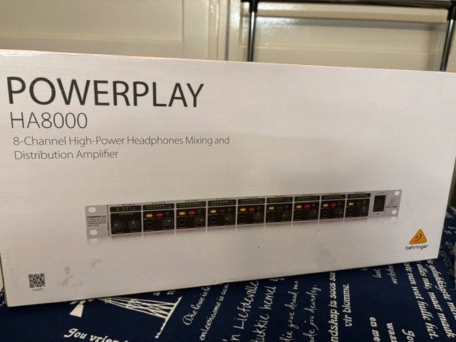Koptelefoonversterker Behringer HA8000, Ophalen of Verzenden, Zo goed als nieuw