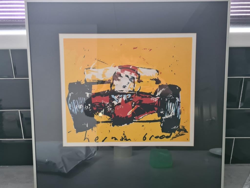 Herman Brood poster inclusief stevige lijst, Verzamelen, Ophalen, Nieuw, A1 t/m A3