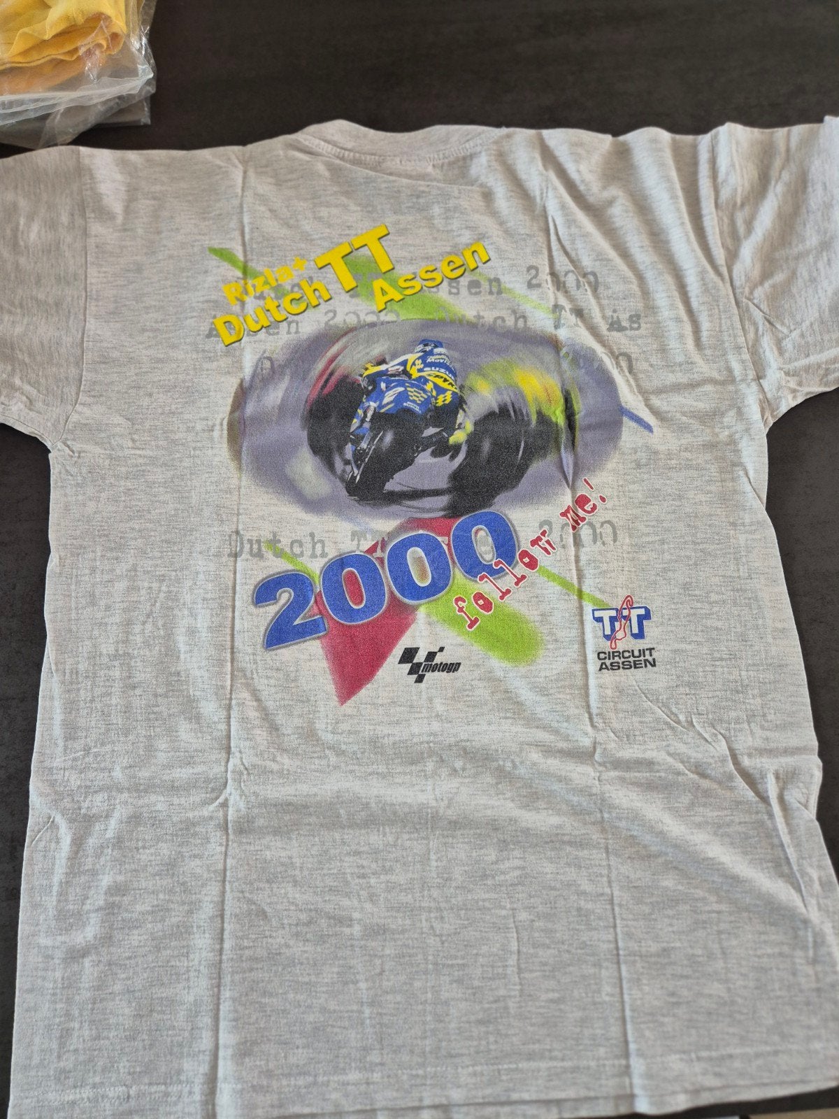 Vintage TT Assen 2000 T-shirt - Maat L, Maat 52/54 (L), B&C, Ophalen of Verzenden, Zo goed als nieuw