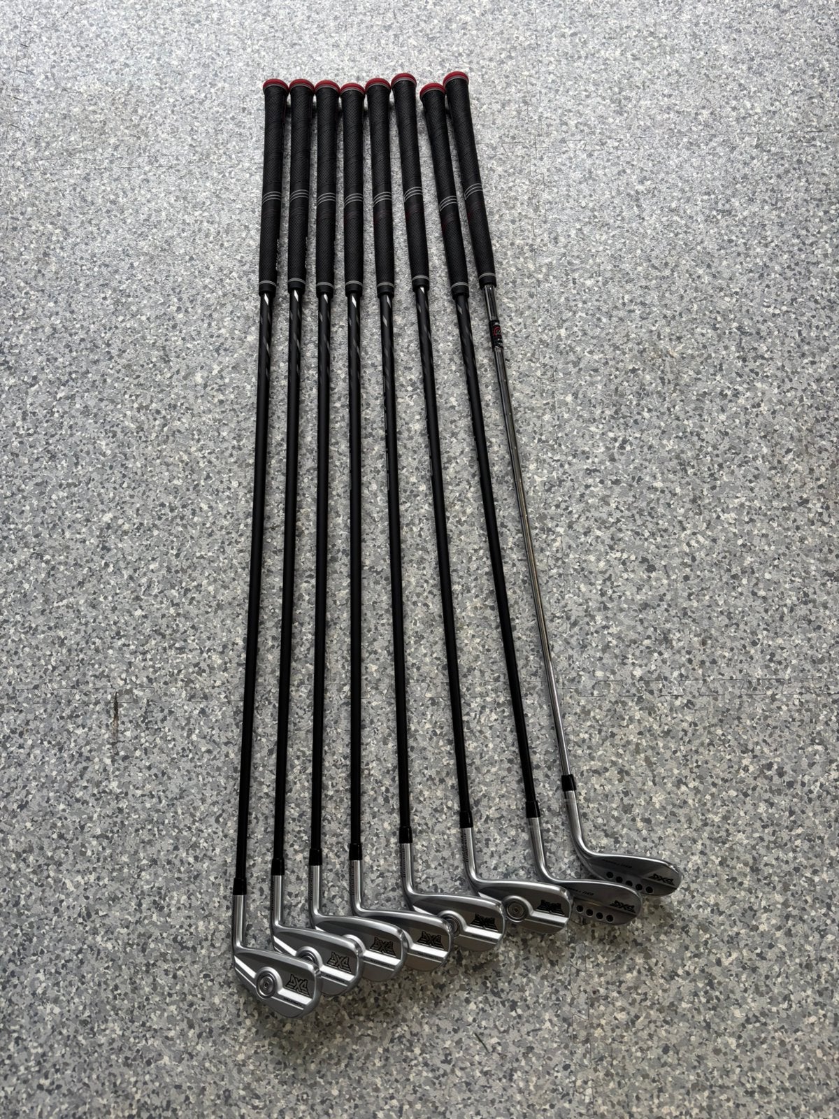 Te koop PXG 0311XP gen 7 ijzers 6 t/m G en 2 wedges, Sport en Fitness, Golf, Ophalen of Verzenden, Zo goed als nieuw, Set