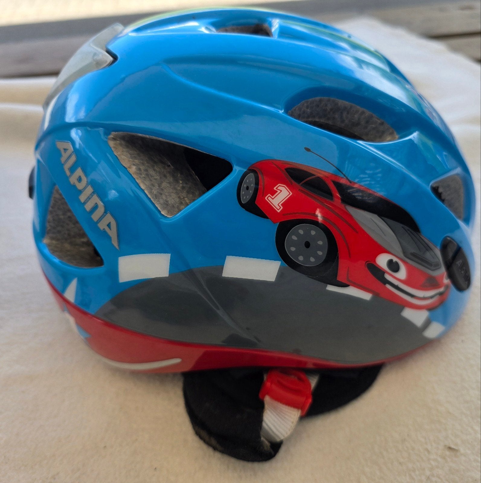 Alpina Fietshelm Ximo Flash Winter met knipperlicht, Alpina, Overige maten, Ophalen of Verzenden, Zo goed als nieuw