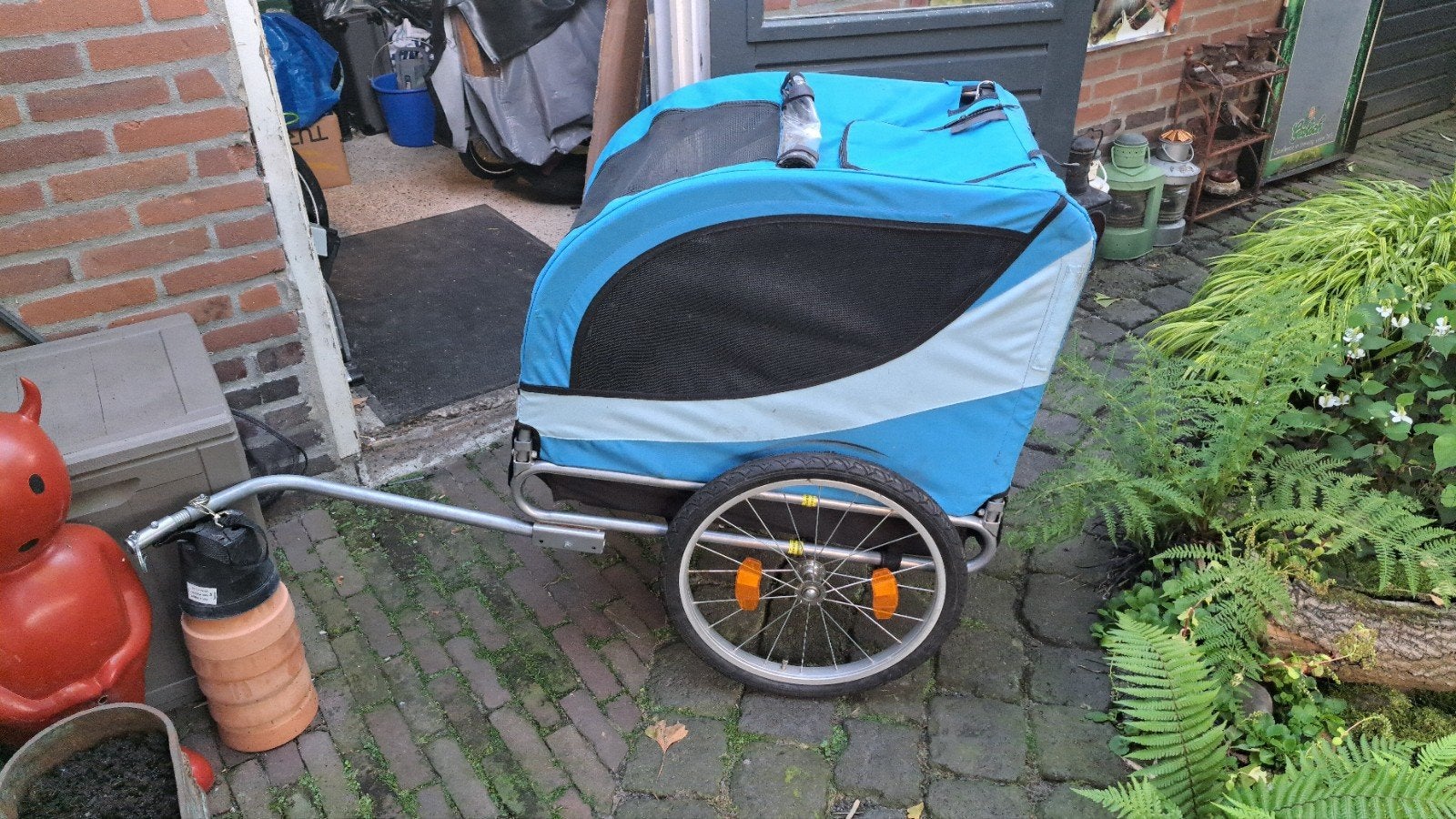 HAPPY PET HONDEN FIETSKAR ., Overige merken, Ophalen, Gebruikt, Hondenfietskar
