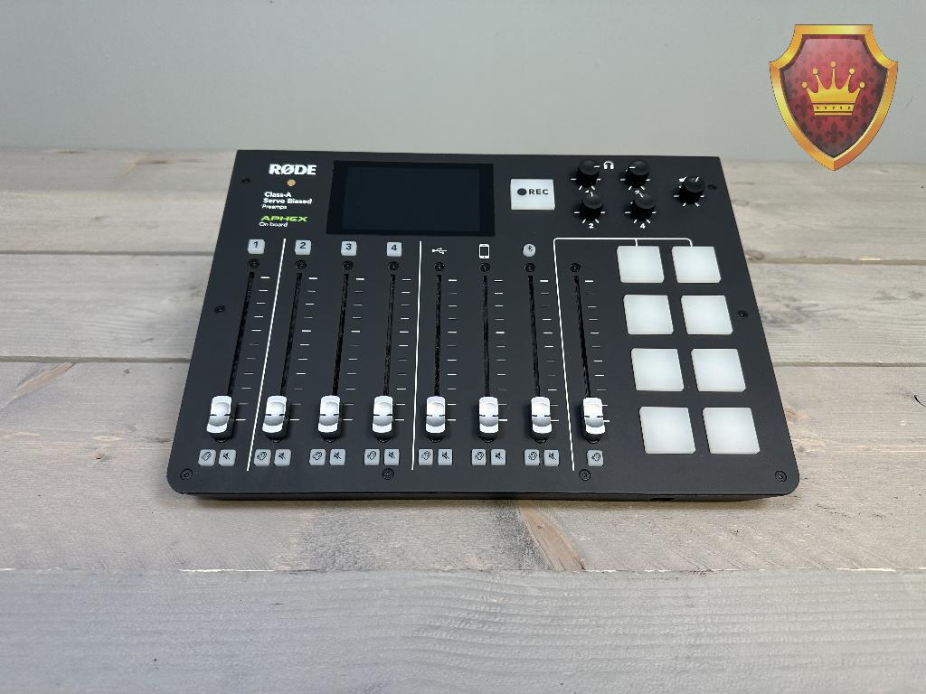 RodeCaster Pro Podcast 1 Mixer, Gebruikt, Minder dan 5 kanalen, Microfooningang, Niet Ingevuld