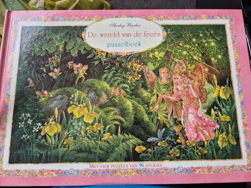 De wereld van de feeën puzzelboek - compleet, Ophalen of Verzenden, Zo goed als nieuw, Shirley Barber, Sprookjes