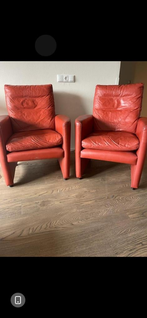 2 stuks mooi lounge stoelen, Ophalen, Zo goed als nieuw, Minder dan 50 cm, Lounge