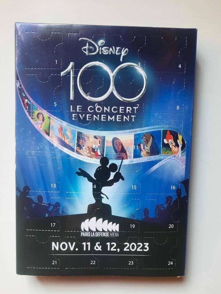 Disney 100 le concert evenement adventskalender 2023 NIEUW, Verzamelen, Disney, Ophalen of Verzenden, Overige figuren, Nieuw, Overige typen