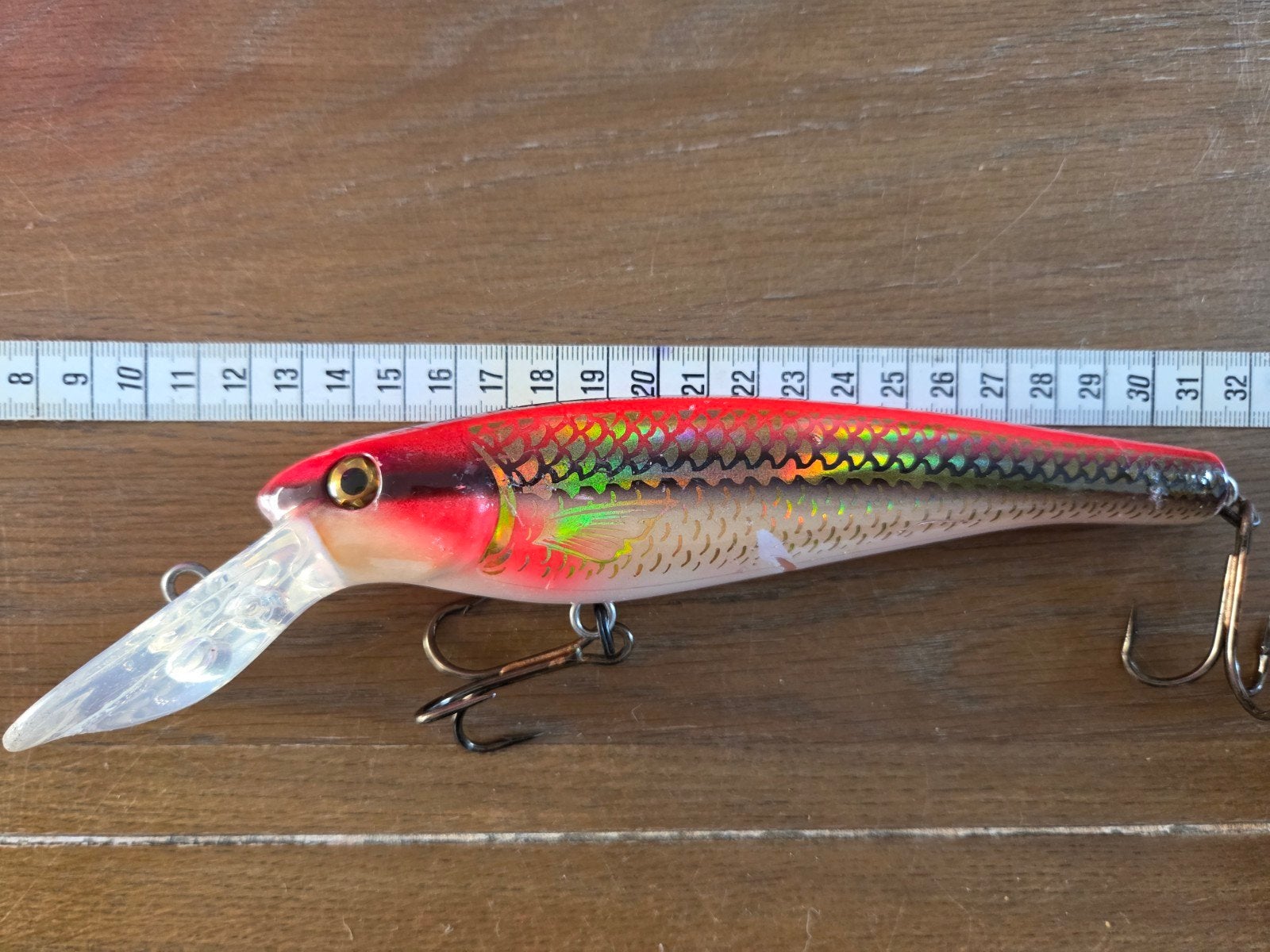Musky Mania Ernie 9inch Holoform Darter, Ophalen of Verzenden, Gebruikt, Overige typen