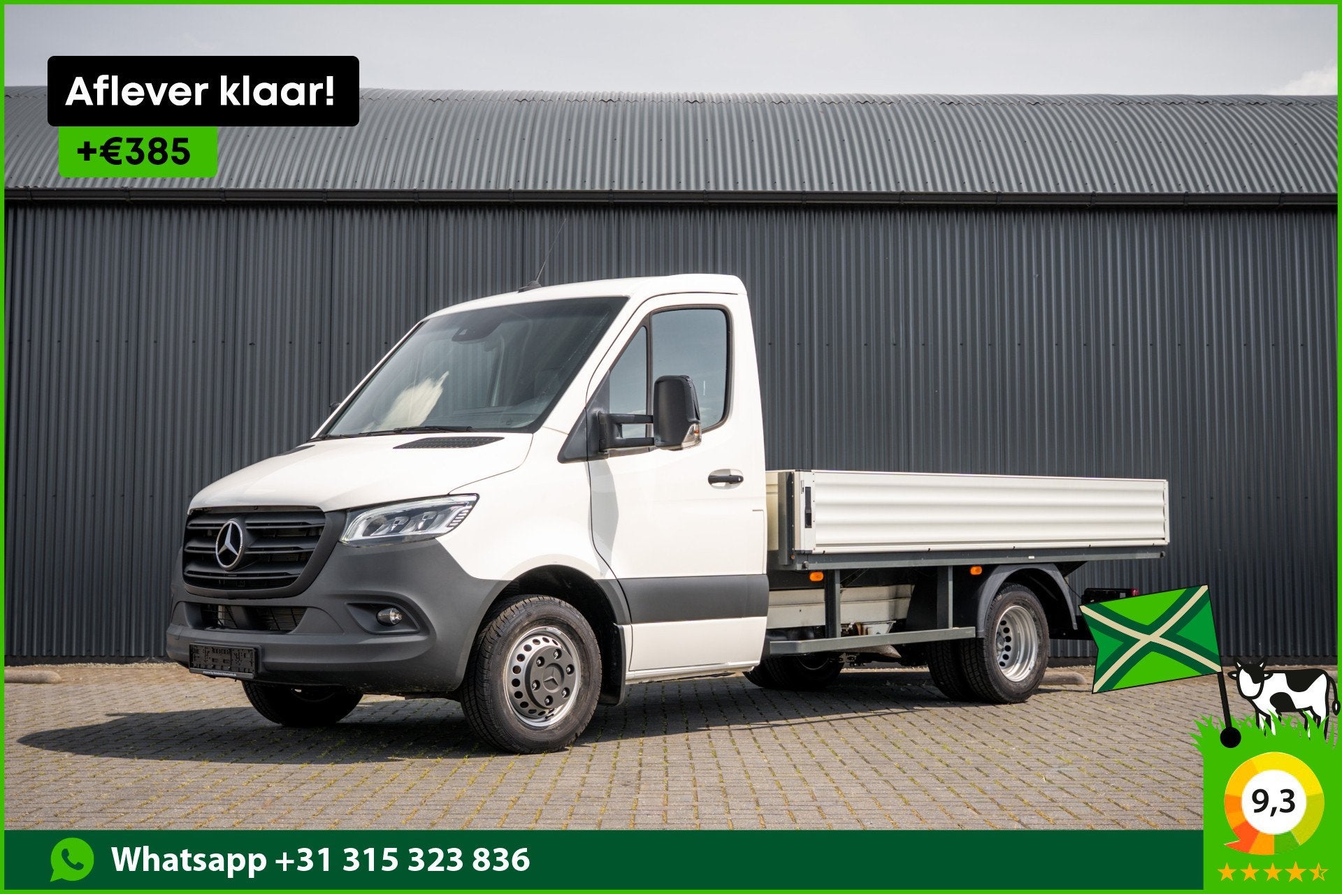 Mercedes-Benz Sprinter 519CDI | 190PK | * N1 * Automaat | Ni, Automaat, Achterwielaandrijving, Gebruikt, Zwart