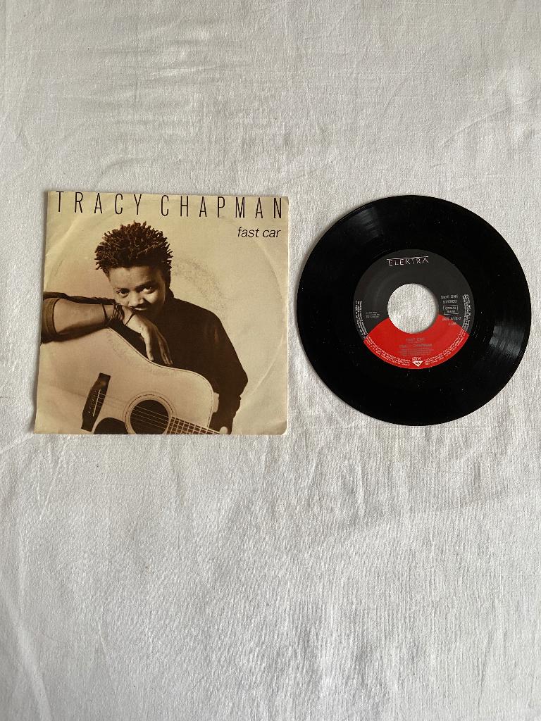 tracy chapman - fast car, Cd's en Dvd's, Vinyl Singles, 7 inch, Single, Ophalen of Verzenden, Zo goed als nieuw