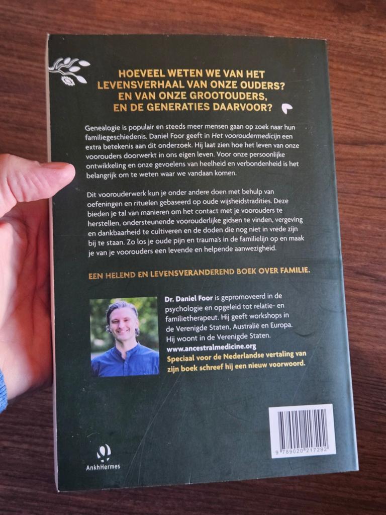 Daniel Foor - Het vooroudermedicijn, Gelezen, Achtergrond en Informatie, Daniel Foor, Ophalen of Verzenden