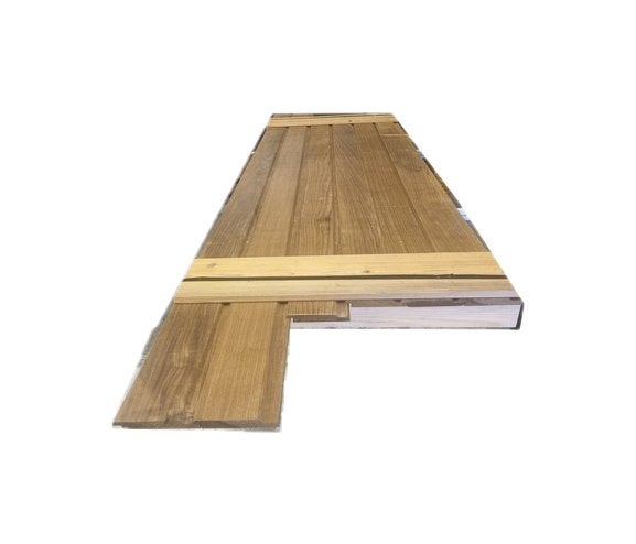 1.72 m2 channelsiding rabat hardhout - nr: HP137