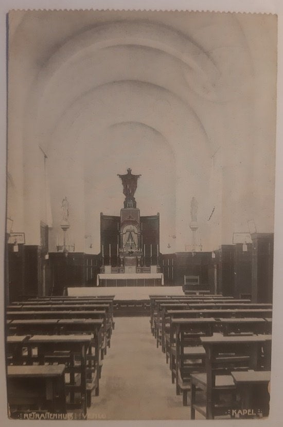 AK - Venlo - Retraitenhuis - Kapel (1913), Verzenden, Voor 1920, Gelopen, Limburg