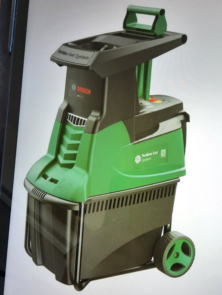 Bosch AXT 25 TC Hakselaar, Tuin en Terras, Ophalen, Gebruikt, Met opvangbak, Bosch