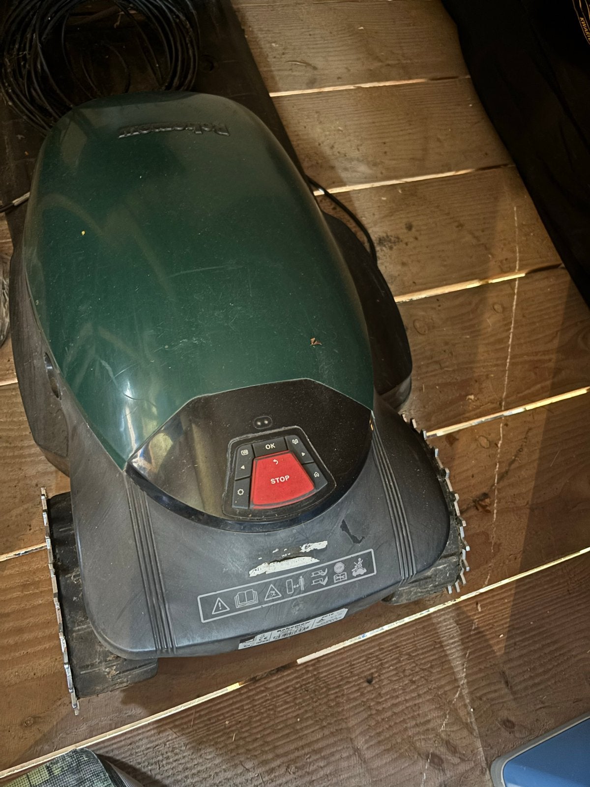 Robomow RC308 Pro Robotmaaier - Groen, 2019 Model, Cirkelmaaier, Gebruikt, Minder dan 30 cm, Accu-grasmaaier