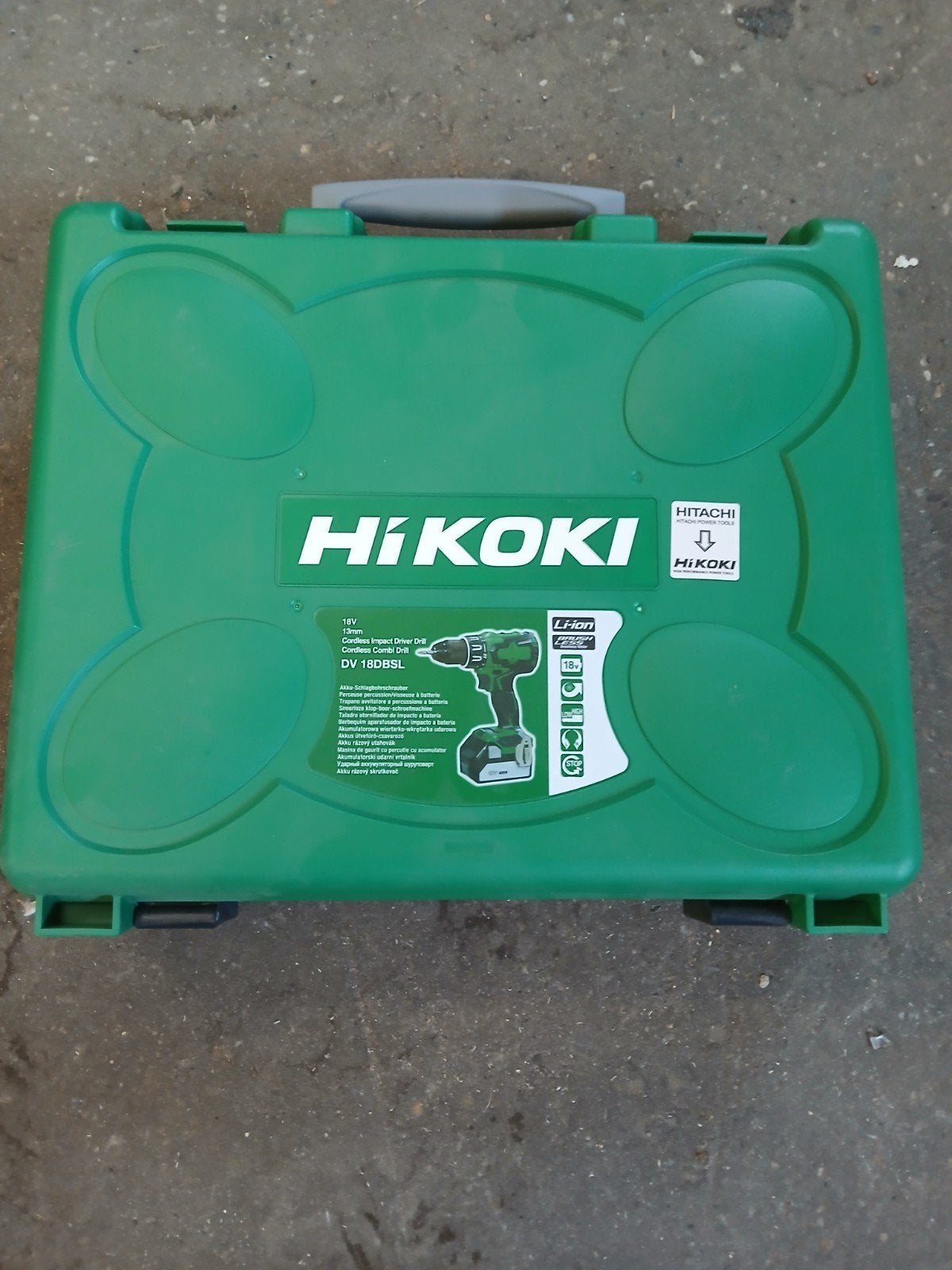 HiKOKI DV 18DBSL Accu Klopboormachine Koffer (leeg), Ophalen of Verzenden, Gebruikt, Overige typen