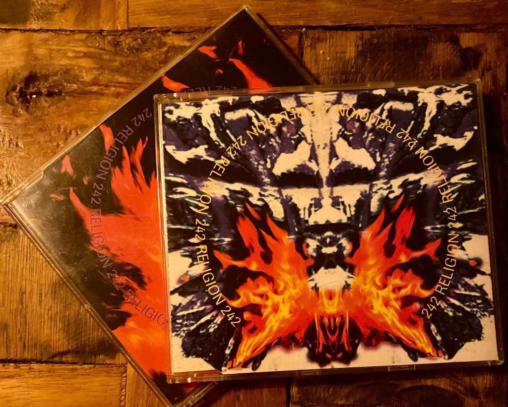Front 242 – Religion / Religion (Prodigy Mixes) set 1993 BE, Cd's en Dvd's, Cd's | Dance en House, Ophalen of Verzenden, Zo goed als nieuw