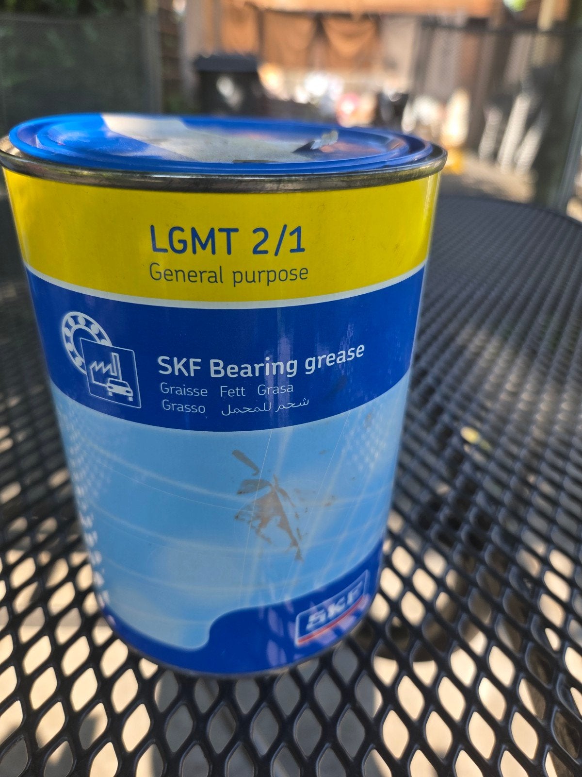 SKF LGMT 2/1 Lager Vet - 1kg, Ophalen of Verzenden, Zo goed als nieuw