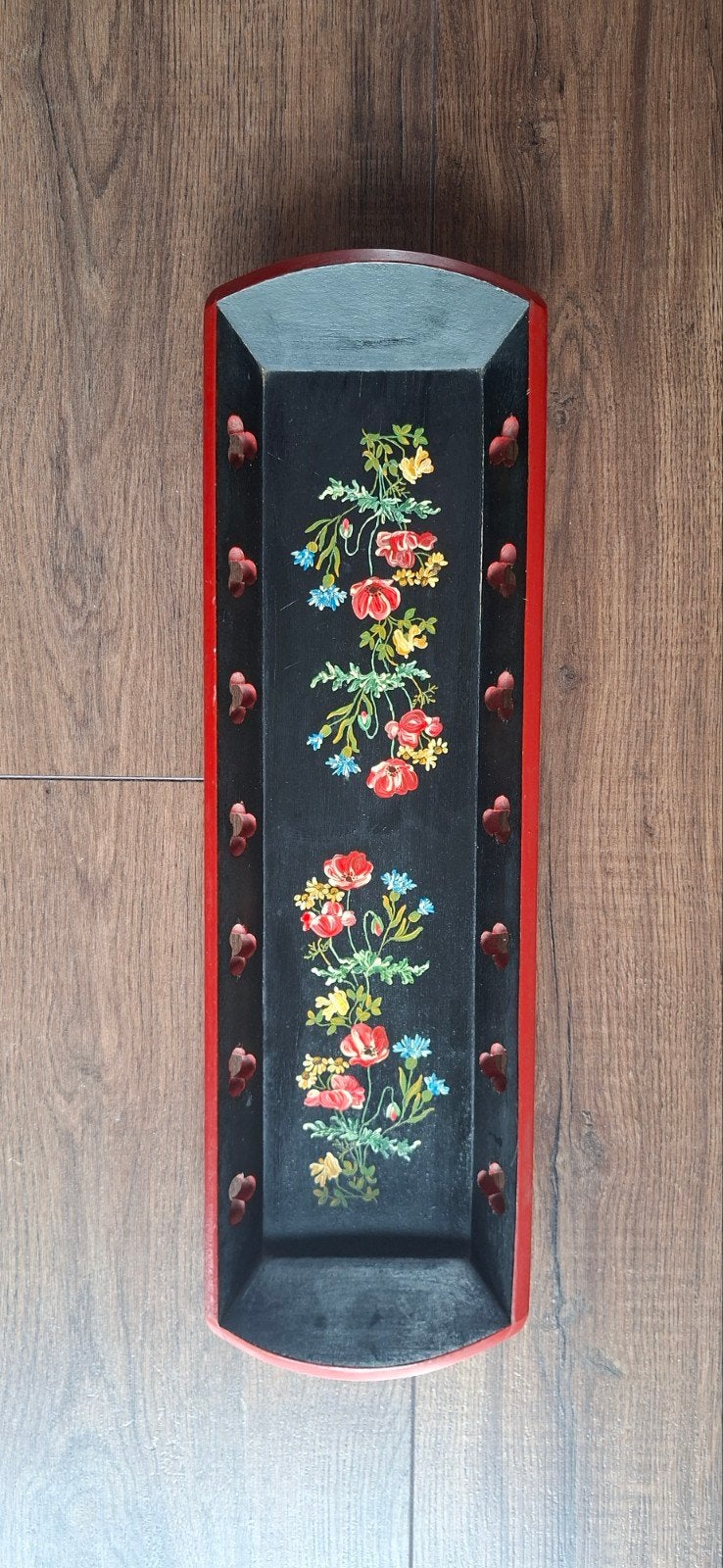 Hindeloopen Broodschotel / Dienblad – Handbeschilderd, Ophalen of Verzenden