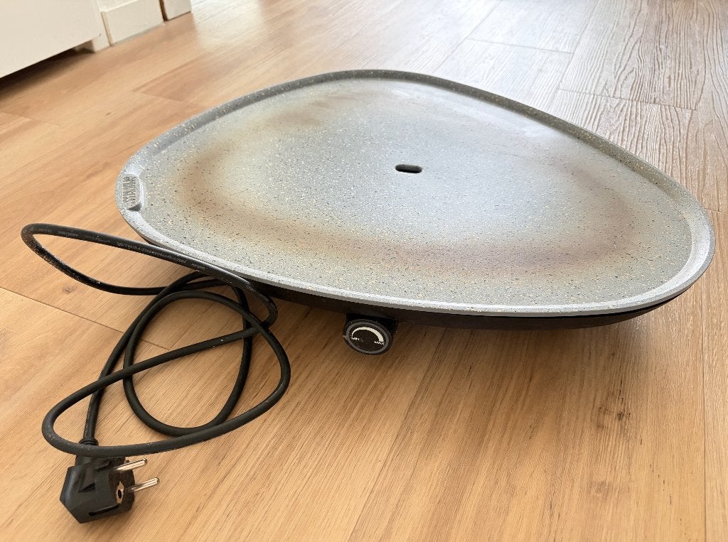 Princess Tafelgrill Bakplaat Elektrische Grill Tabletop, Witgoed en Apparatuur, Ophalen of Verzenden, Gebruikt