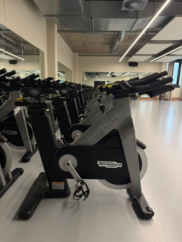 Technogym Group Cycle Ride, Ophalen, Spinningfiets, Zo goed als nieuw, Metaal