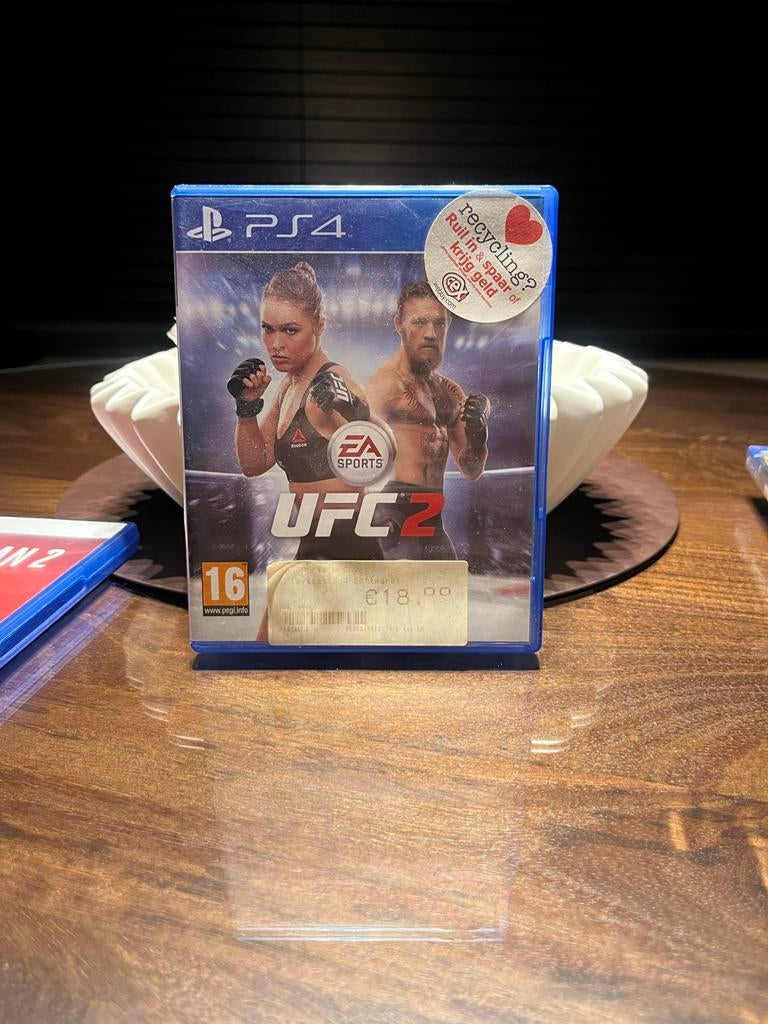 UFC 2 PS4 Game - Zo goed als nieuw, Spelcomputers en Games, Games | Sony PlayStation 4, Vechten, 1 speler, Eén computer, Ophalen of Verzenden