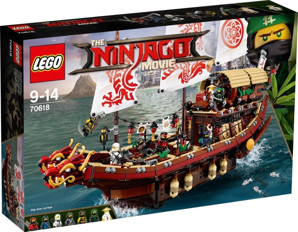 Lego Ninjago Movie 70618 Destiny's Bounty, Ophalen, Gebruikt, Lego, Compleet