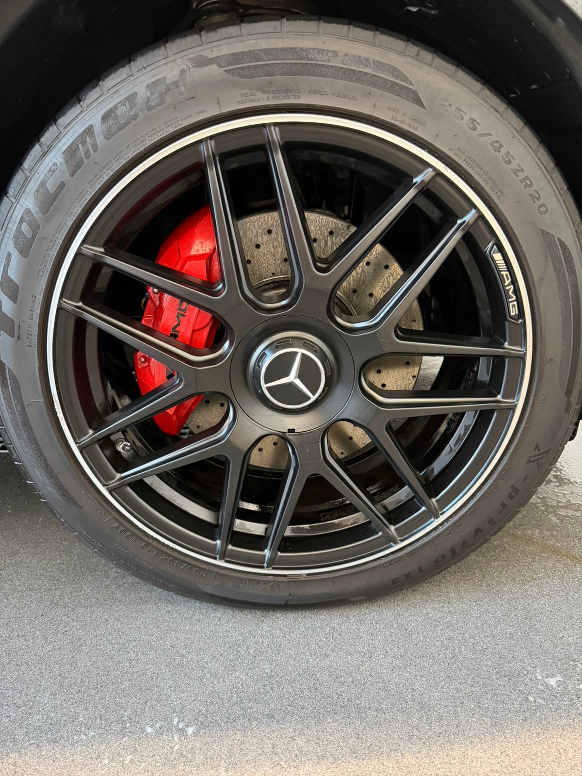 Mercedes GLC AMG 20 inch velgenset + Tracmax Privilo banden, Auto-onderdelen, Banden en Velgen, Ophalen, 255 mm, Banden en Velgen